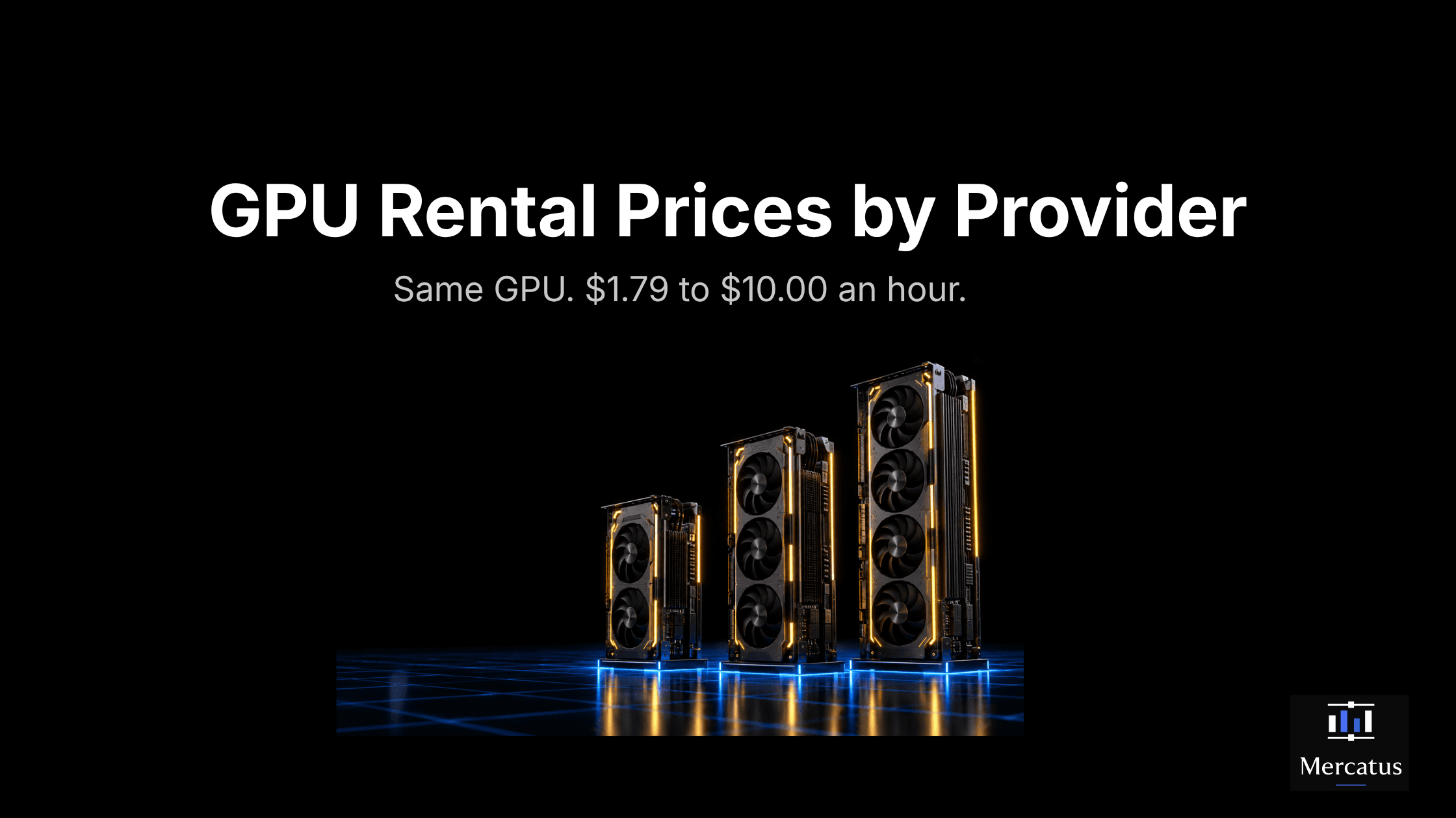 GPU Rental Prices: H100, H200, B200 Cost Per Hour by Provider