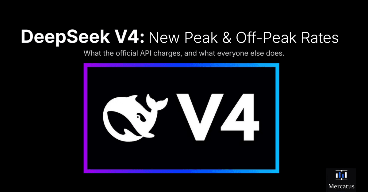 DeepSeek V4 API Pricing: New Peak and Off-Peak Rates